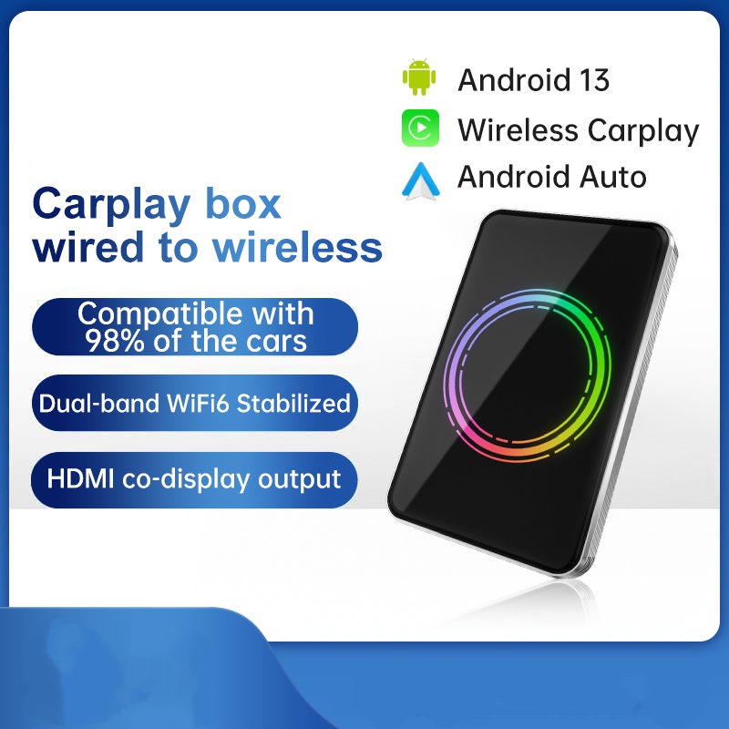 Hdmi Adapter - TAA07 กล่องสมาร์ท 3-in-1 อะแดปเตอร์ CarPlay &