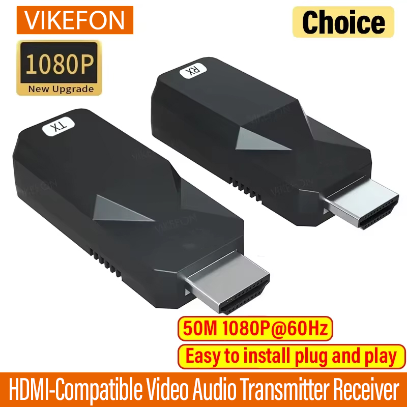 Hdmi Adapter - 50M 1080P 60Hz ตัวส่งสัญญาณวิดีโอและเสียงแบบ HDMI ที่รองรับ