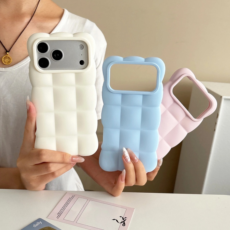 Huawei Mate 60 - เคสโทรศัพท์ซิลิโคนลายบล็อก 3 มิติ สำหรับ Huawei Mate