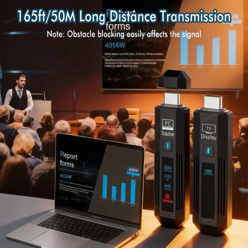 ตัวขยายสัญญาณไร้สาย HDMI รองรั - Hdmi Adapter บทวิจารณ์และราคา