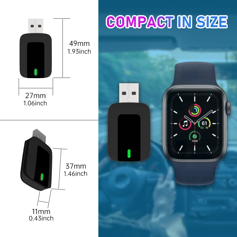 ดองเกิล CarPlay ไร้สาย Trolink - Usb Hub บทวิจารณ์และราคา