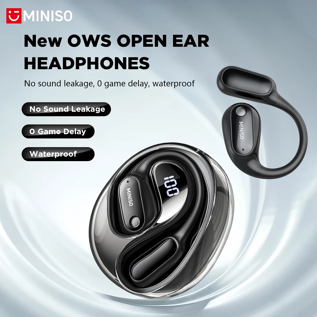 MINISO MS190 หูฟังแปลภาษาด้วยเ - Headphones Wireless บทวิจารณ์และราคา
