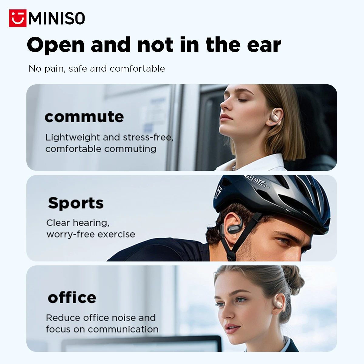 MINISO MS190 หูฟังแปลภาษาด้วยเ - Headphones Wireless บทวิจารณ์และราคา