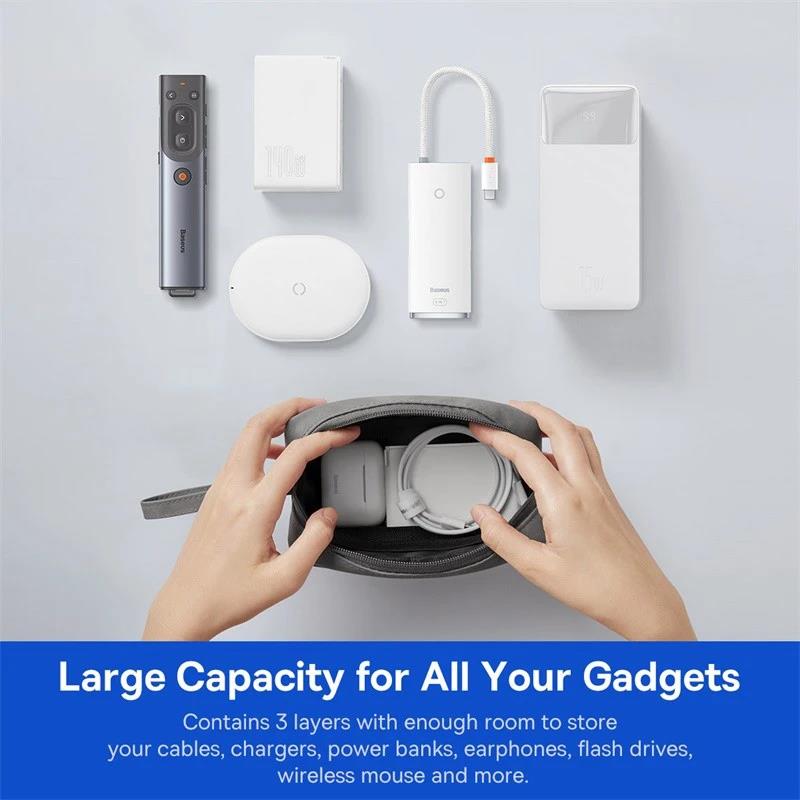 กระเป๋าจัดระเบียบสำหรับเดินทาง - Power Bank บทวิจารณ์และราคา