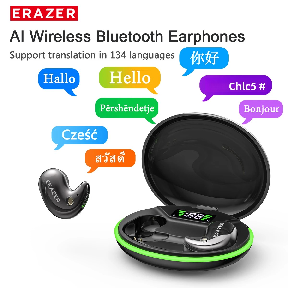 หูฟังบลูทูธแบบอินเอียร์ EARZER - Wireless Charger บทวิจารณ์และราคา